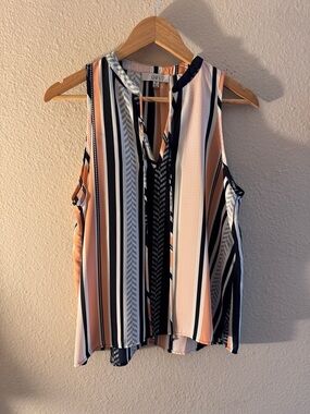 Ovi Women’s Sleeveless Blouse, Size M